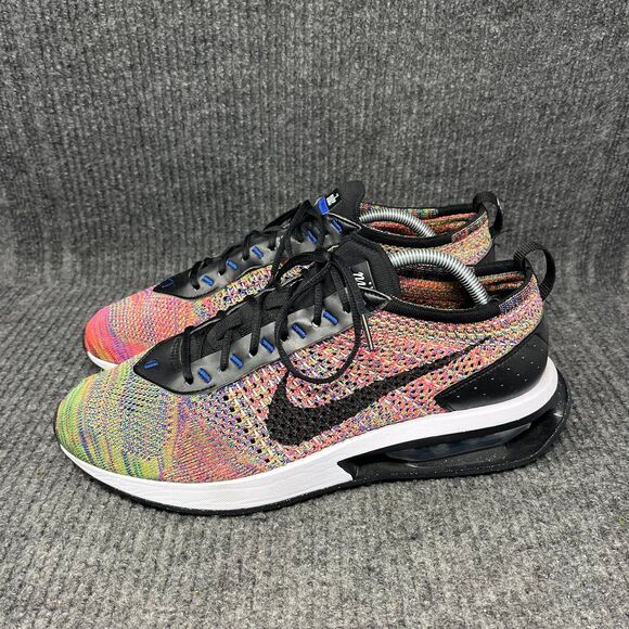 Nike Air Max FlyKnit Racer Multicolor Black Pink Shoes Mens Size 10.5 FD2765-900 - Picture 3 of 8